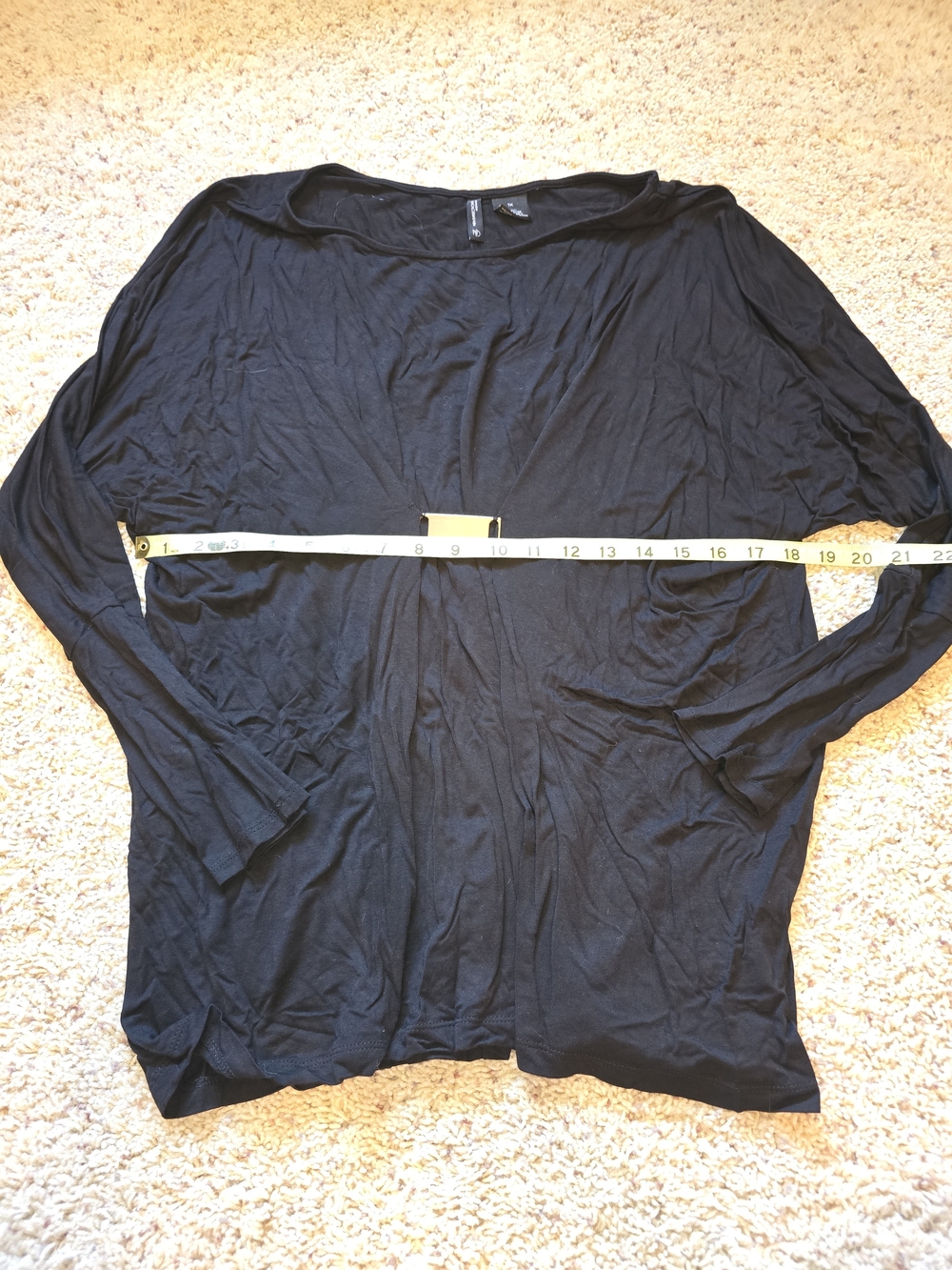 Black Long Sleeve Top